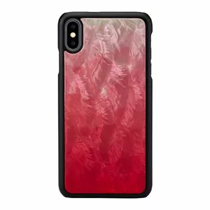 Smartphone case iKins for iPhone XS Max — pink lake with black accents