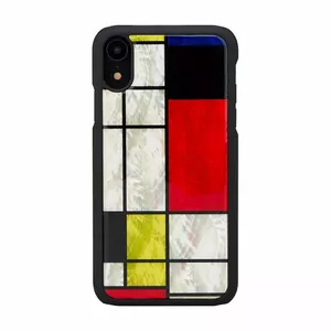 iKins Viedtālruņa futrālis iPhone XR mondrian black