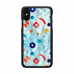 Чехол для смартфона iKins для iPhone XS / XS Max черный с рисунком 'rock', задняя защитная крышка