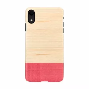 Чехол man and wood для iPhone XR — miss match белый