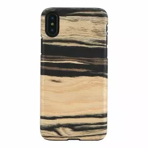 Чехол для смартфона man and wood для iPhone X/XS — белая эбеновое чёрный