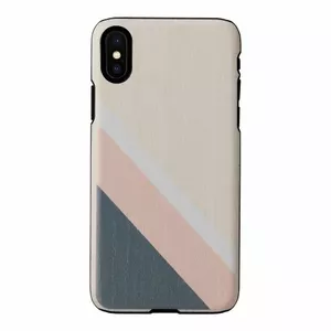 Чехол man and wood для iPhone X/XS — Pink Suit Black