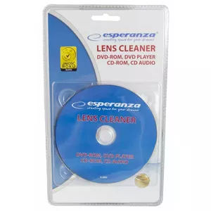Cleaner for CD/DVD/BD discs ESPERANZA ES123 — disc cleaning kit for optical media