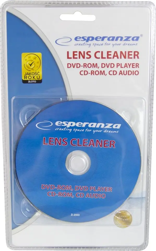 CD/DVD/BD disku tīrītājs ESPERANZA ES123 —
