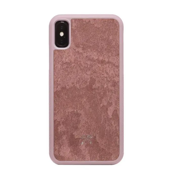 Vāks Woodcessories Bumper Case Stone iPhone