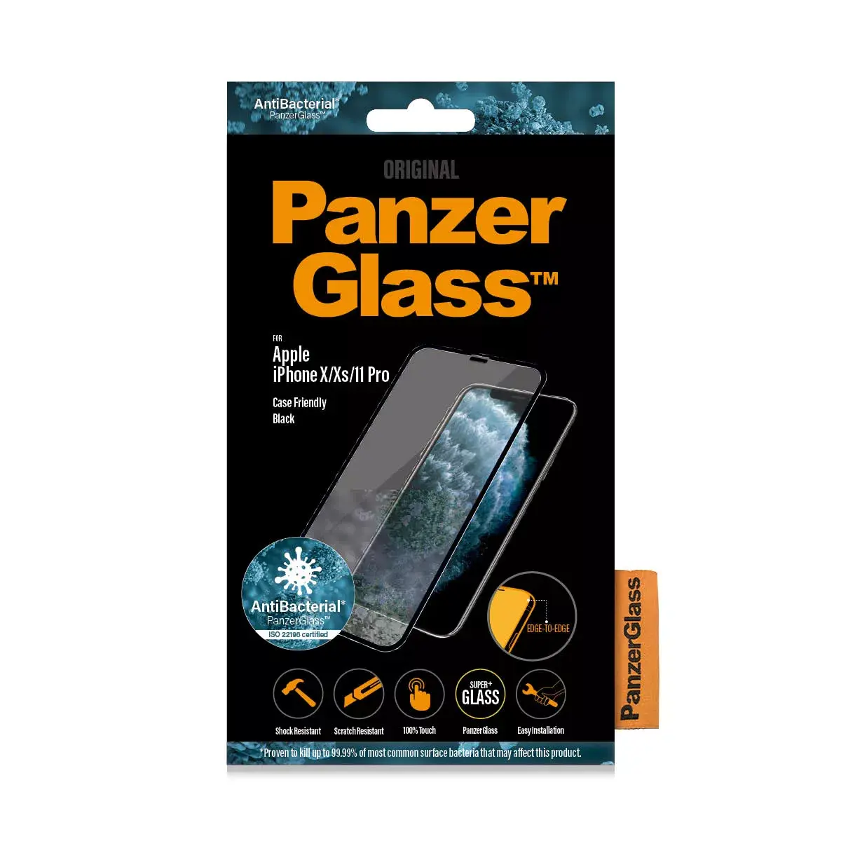 Ekrāna aizsargs PanzerGlass Apple iPhone 11 Pro Xs X Photo 2