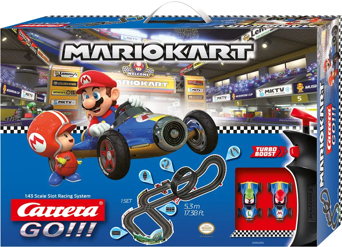 Transporta un trases komplekts Carrera RC Nintendo Mario Kart Mach 8 Photo 3