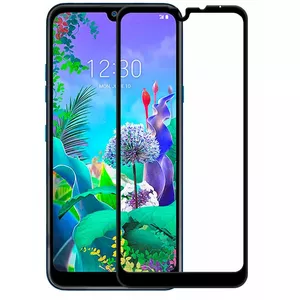 Защитное стекло Evelatus Full Cover для LG K50 / Q60 — антистатическое, с округлыми 2.5D краями