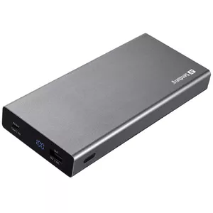 Портативный аккумулятор Sandberg Powerbank USB-C PD 100W 20000, 20000 мАч