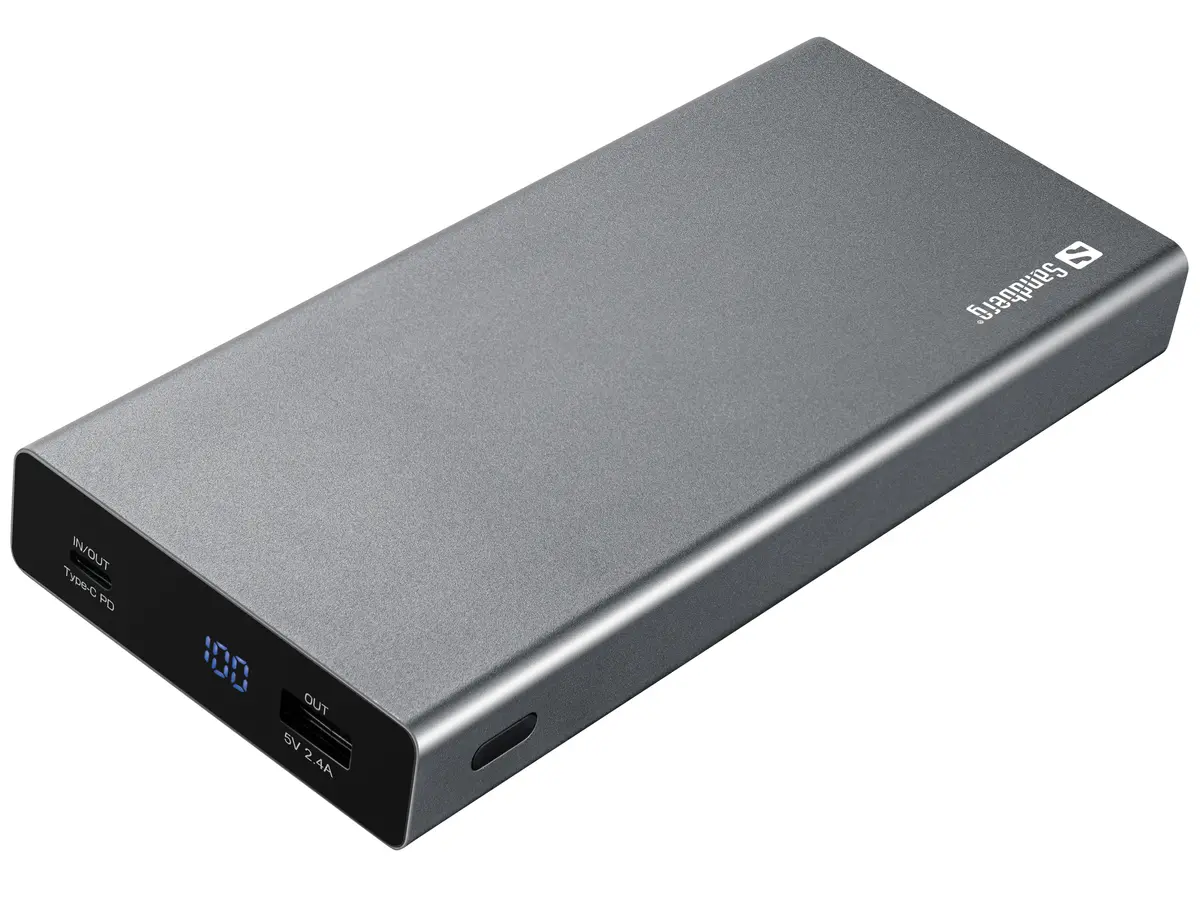 Sandberg Ārējais akumulators USB-C PD 100W