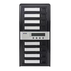 Areca ARC-8050T3U-8 datu uzglabāšanas serveris Tower Ethernet/LAN savienojums Melns