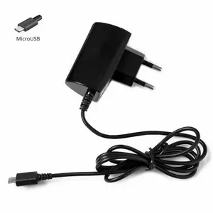 Reverse RTC-1 Premium Travel Charger USB 2A + Built In Micro USB Cable 90 cm Black