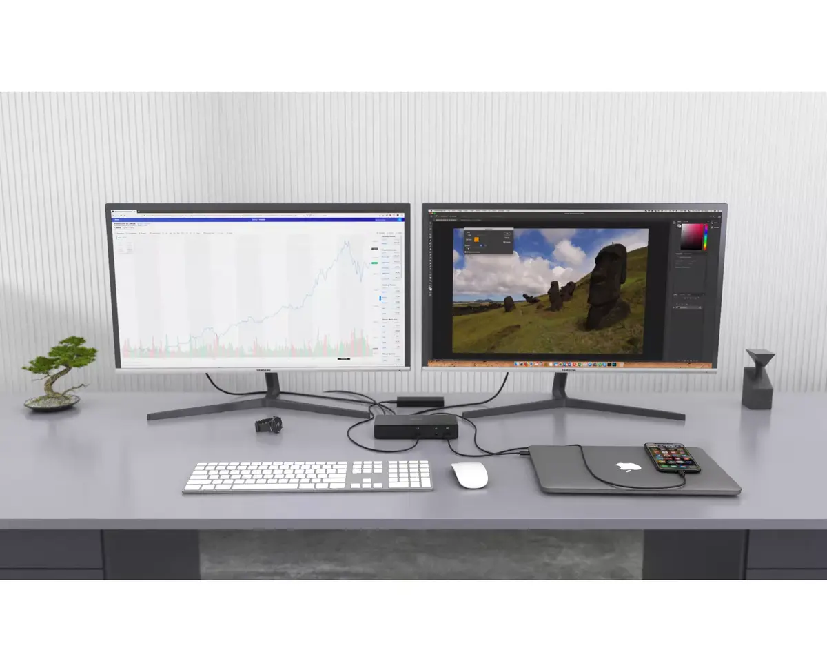 Док-станция Thunderbolt3/USB-C Dual DisplayPort 4K Photo 7