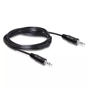 Audio cable SBOX 3.5-3.5-M/M-2 2m Black