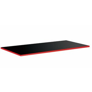 White Shark Table top 1375x675x25mm black/red