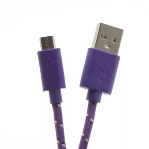 USB kabelis SBOX USB-1031U USB 2.0 1m Violets