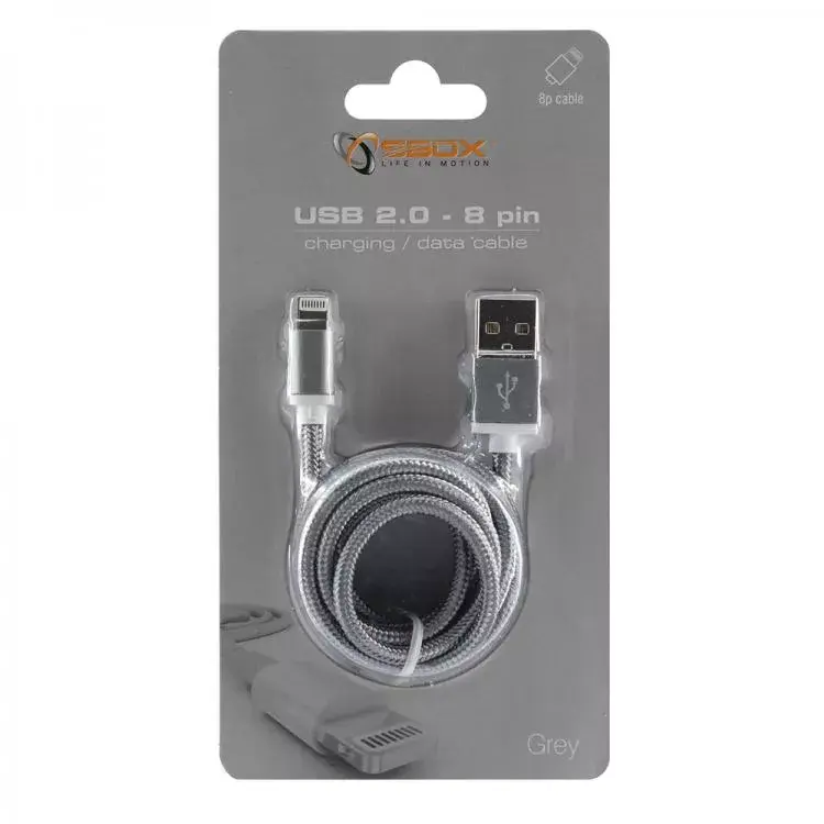 Mobile phone cable SBOX IPH7-GR Photo 2