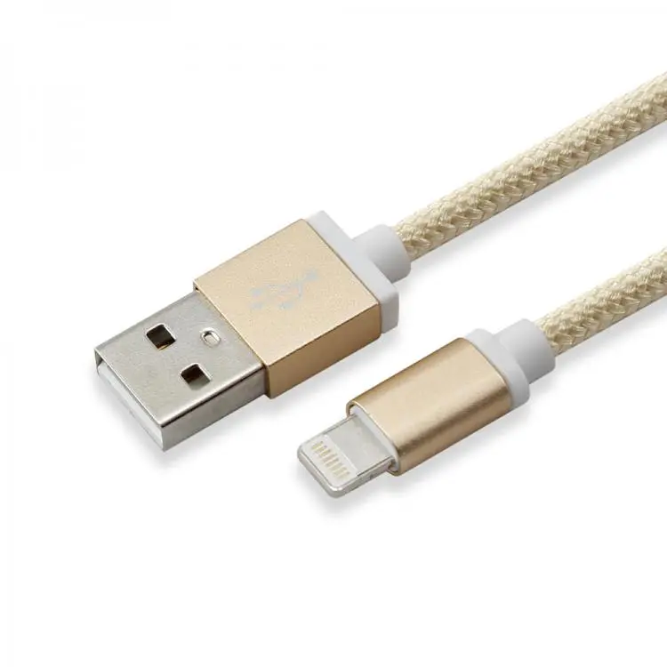 Mobilā telefona kabelis SBOX IPH7-G Gold