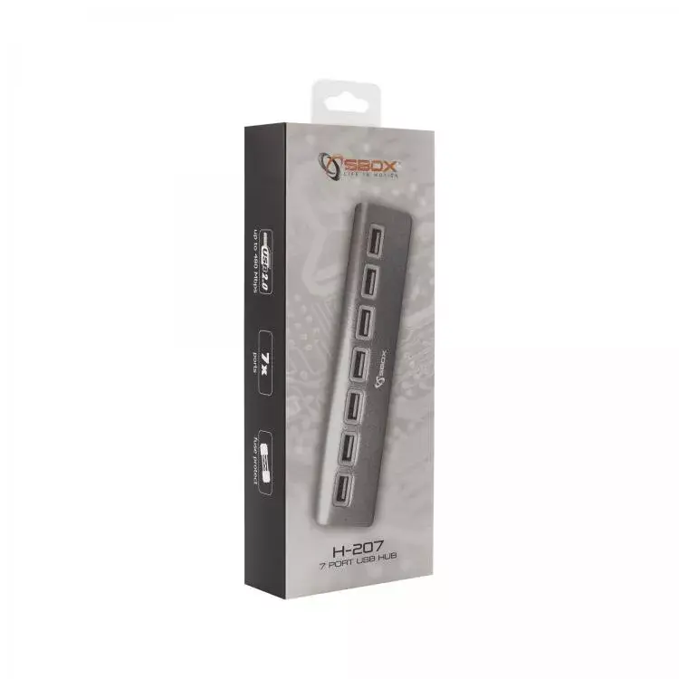 USB Hub SBOX H-207 Photo 5