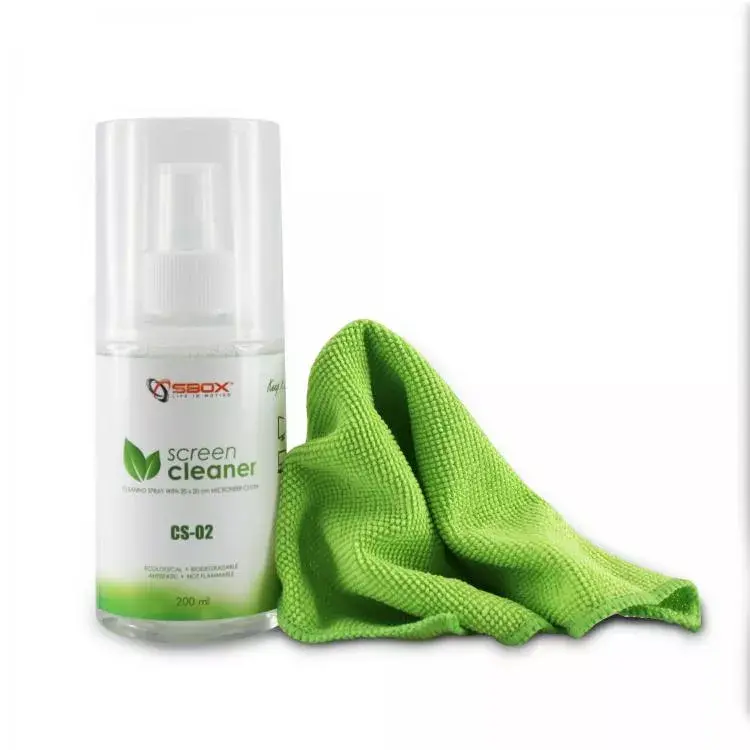 Equipment cleansing spray & dry cloth SBOX CS-02 Photo 2