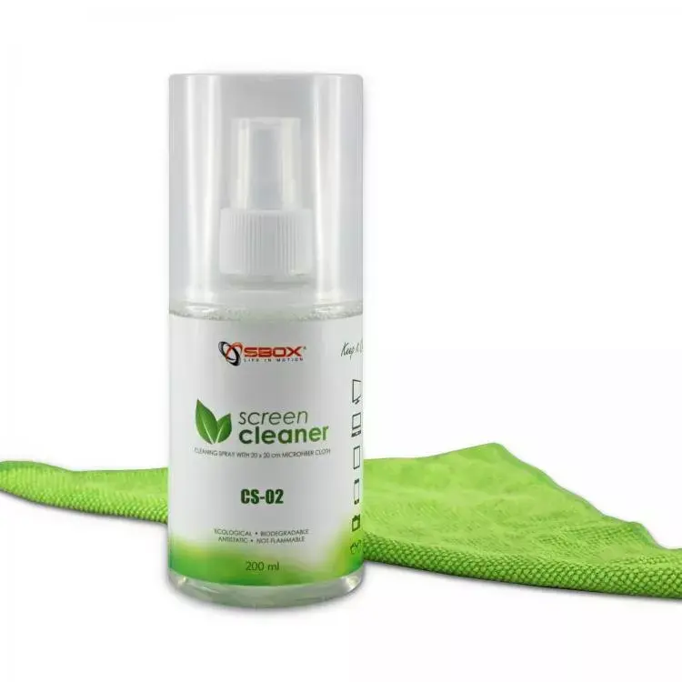 Equipment cleansing spray & dry cloth SBOX CS-02 Photo 3