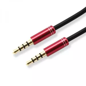 SBOX 3535-1,5R audio kabelis 1,5 m 3.5mm Sarkans