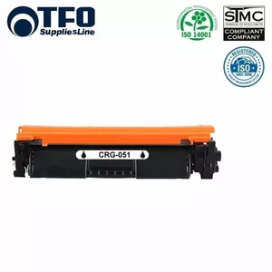 Toner TFO Canon C-051APF (CRG051) Melna Lāzedrukas kasete priekš i-SENSYS LBP162dw \ ni-SENSYS MF264dw u.c. 1.7K Lapas HQ Premium Analogs