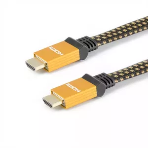 HDMI kabelis SBOX HDMI20-HQ-15 1.5m Dzeltena