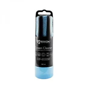 Screen cleaner Sbox CS-5005B 150 ml — concentrated display cleaning solution, blue