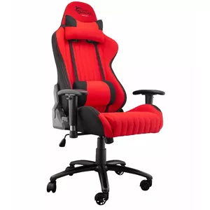 Gaming Chair White Shark Y-2635 — Black/Red, Ergonomic Design, Adjustable Height
