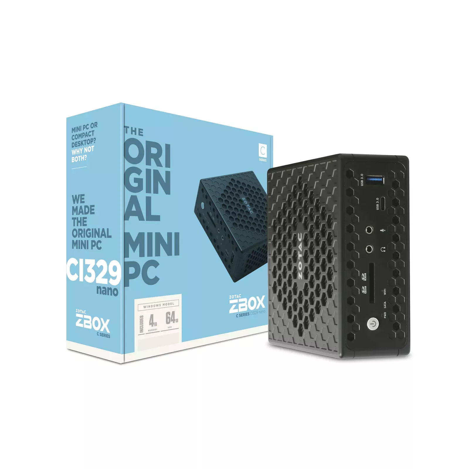 ZOTAC ZBOX-CI329NANO-BE-W3C Photo 1