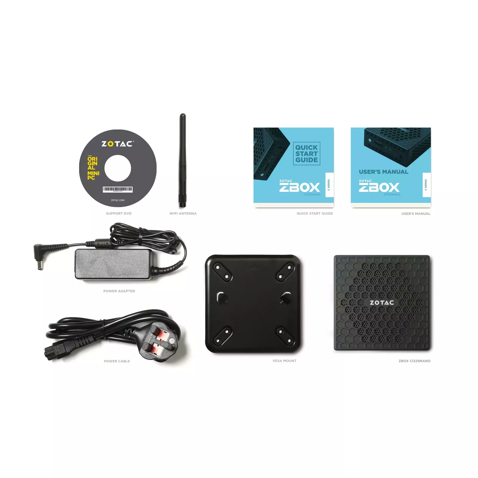 ZOTAC ZBOX-CI329NANO-BE-W3C Photo 4