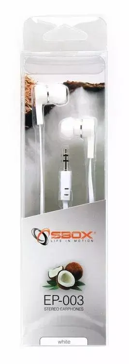 Austiņas SBOX EP-003W White Photo 3