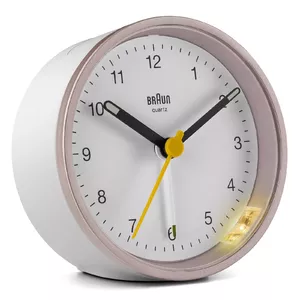 Кварцевые будильник Braun BC12 Розовый Белый