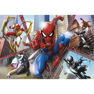 Пазл Clementoni Marvel Spider-Man 104 детали, комиксы, ширина 620 мм, 4–6 лет
