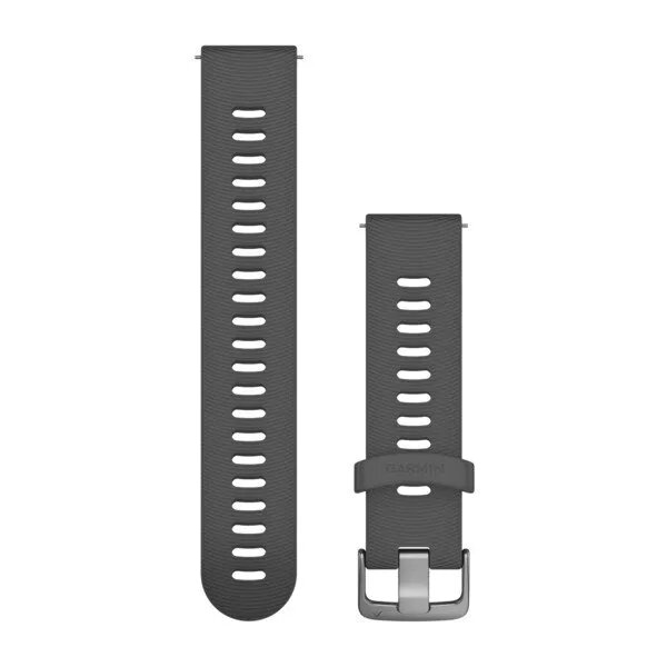 Siksna Garmin Quick Release Anthracite Silicone