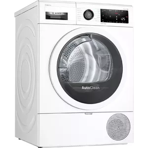 Bosch Serie 8 WTX8HKL9SN сушилка для белья Отдельно стоящий Фронтальная загрузка 9 kg A++ Белый