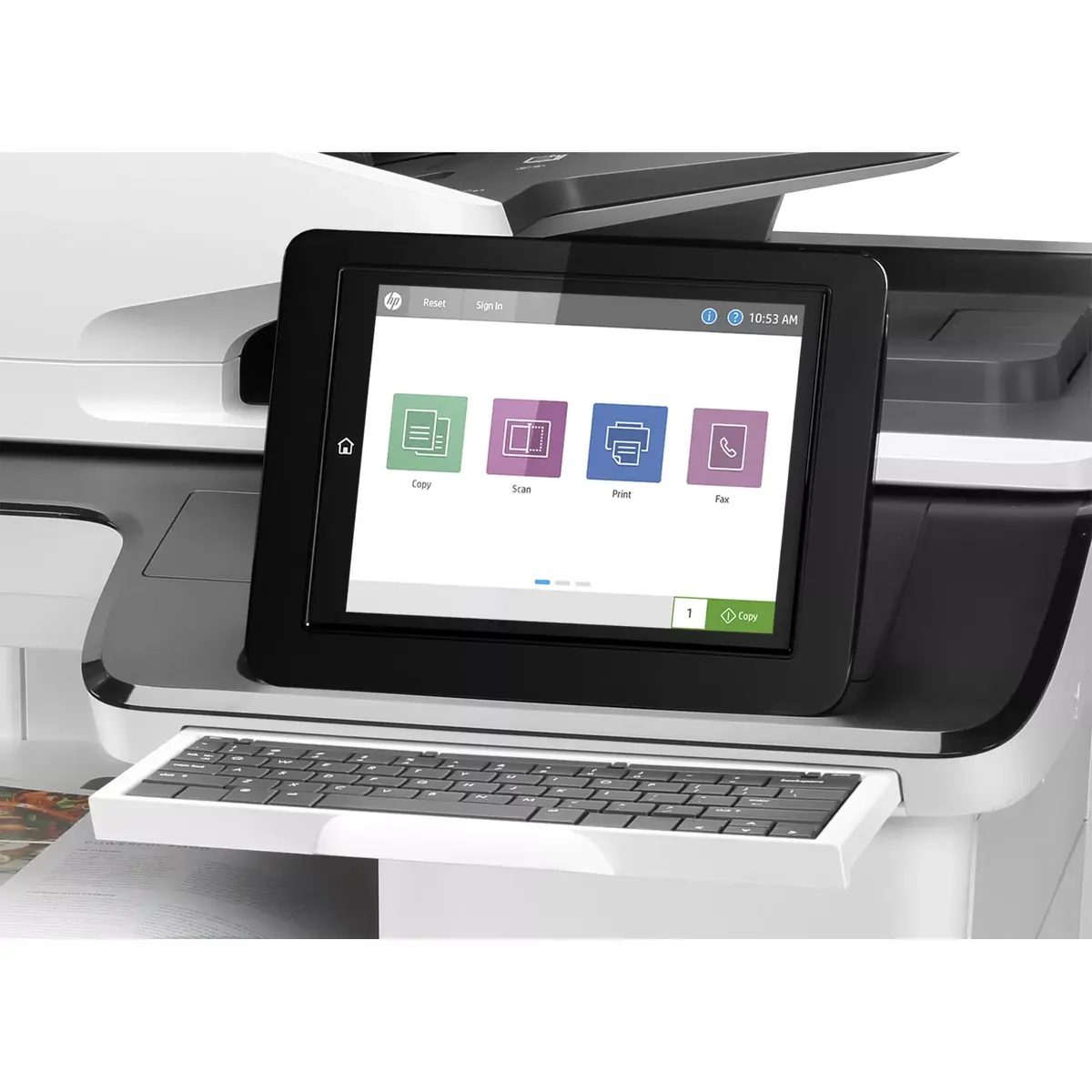 Daudzfunkcionālā ierīce HP Color LaserJet Enterprise Flow MFP M776z Photo 2