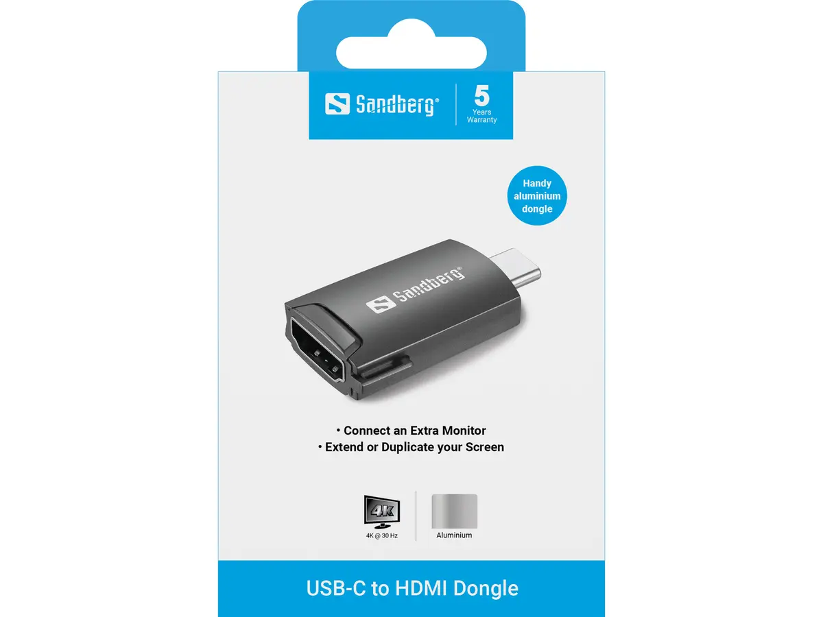 Sandberg USB-C to HDMI Dongle Photo 2