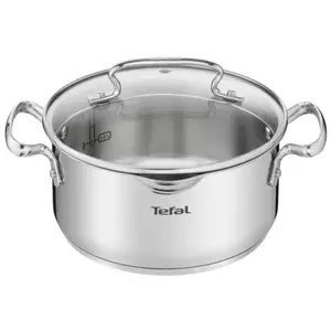 Кастрюля Tefal DUETTO+ G7194455 2.9L Круглая Нержавеющая сталь