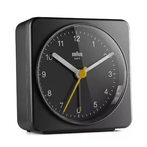 Кварцевые будильник Braun BC03B черный