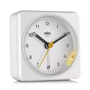 Braun BC03W Quartz alarm clock White