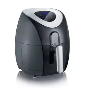 Karstā gaisa fritieris SEVERIN FR 2430 — 3,2 L, 1500 W, skārienvadība, LCD, melns/nerūsējošā tērauda