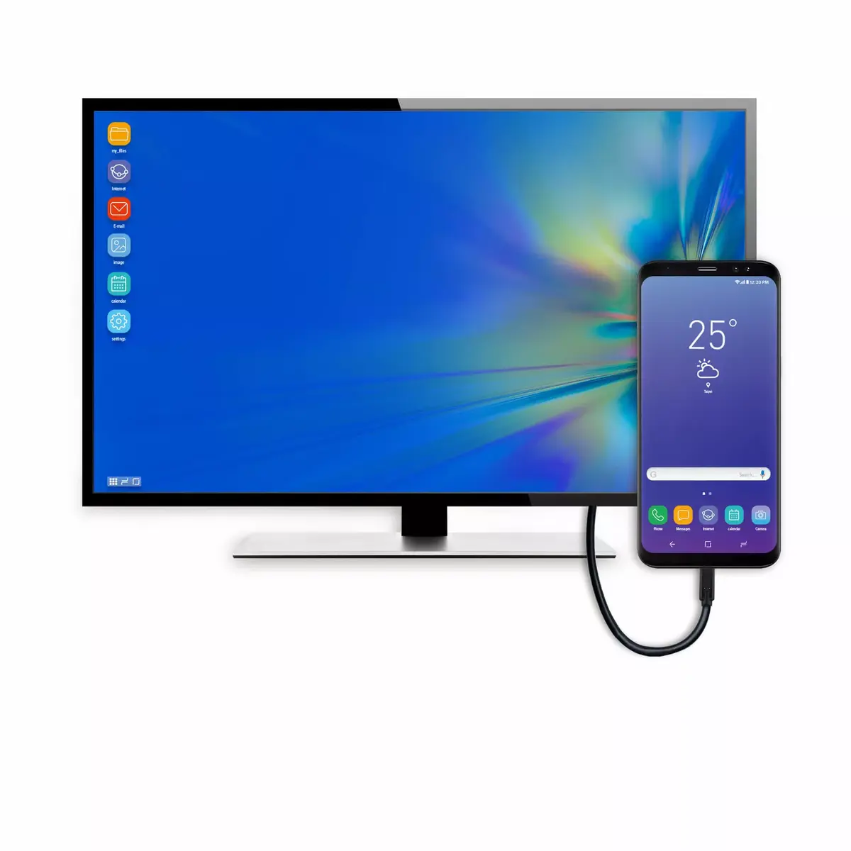 Dock Switch ATEN 2-Port USB-C Gen 1 Photo 6