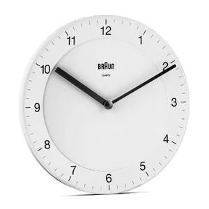 Braun BC06W Quartz clock Round White