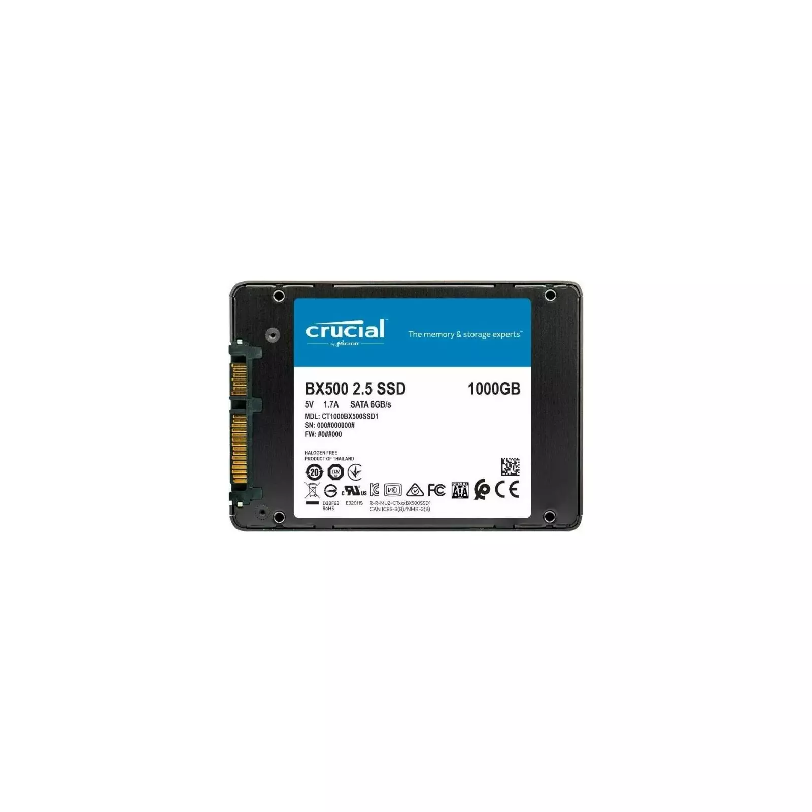 CRUCIAL CT1000BX500SSD1 Photo 10