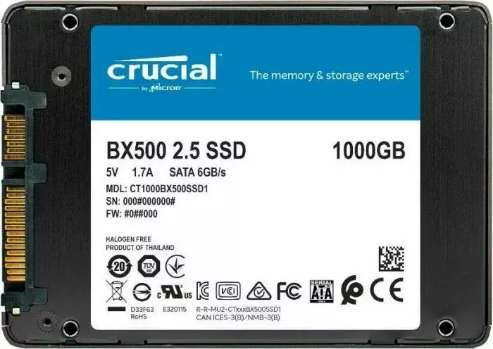 CRUCIAL CT1000BX500SSD1 0649528821553 Photo 10