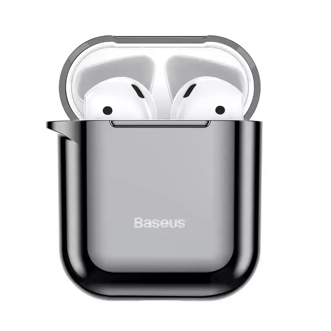 Baseus Metallic Shining silikona vāciņš AirPods 1/2 Photo 2