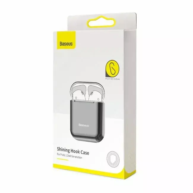 Baseus Metallic Shining silikona vāciņš AirPods 1/2 Photo 7