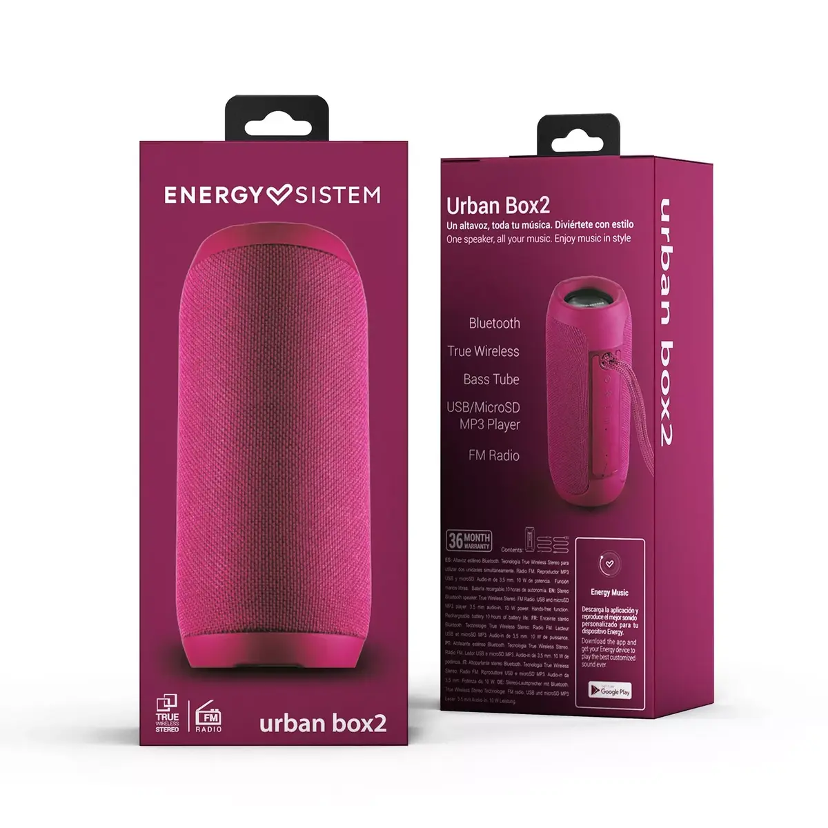 Портативная колонка Energy Sistem Urban Box 2 449347 Photo 6